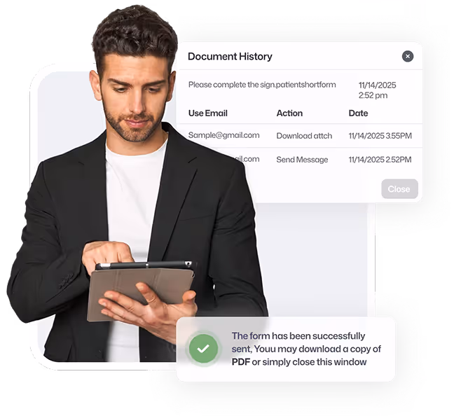 Send & track in real-Time
