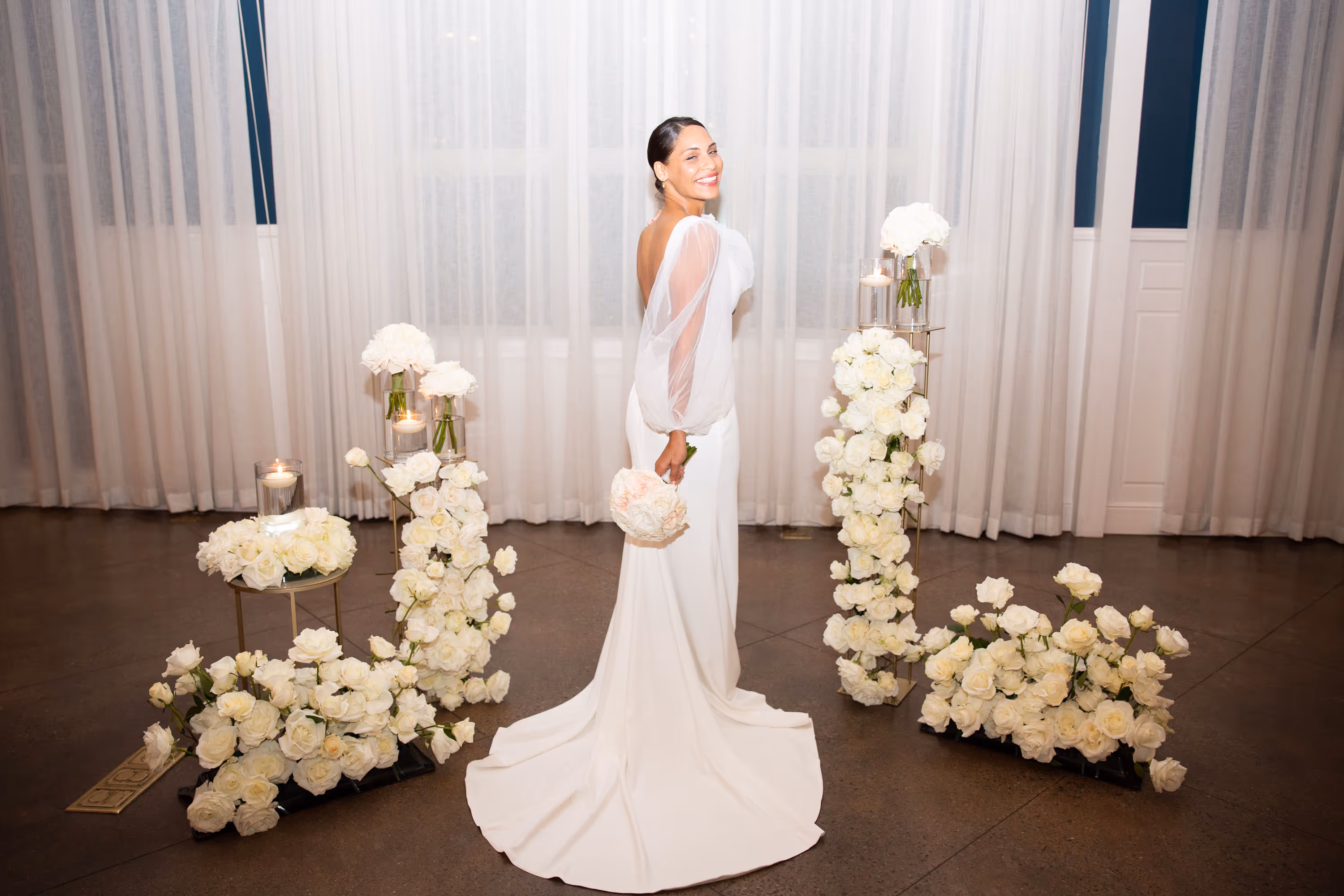 Black & White Wedding