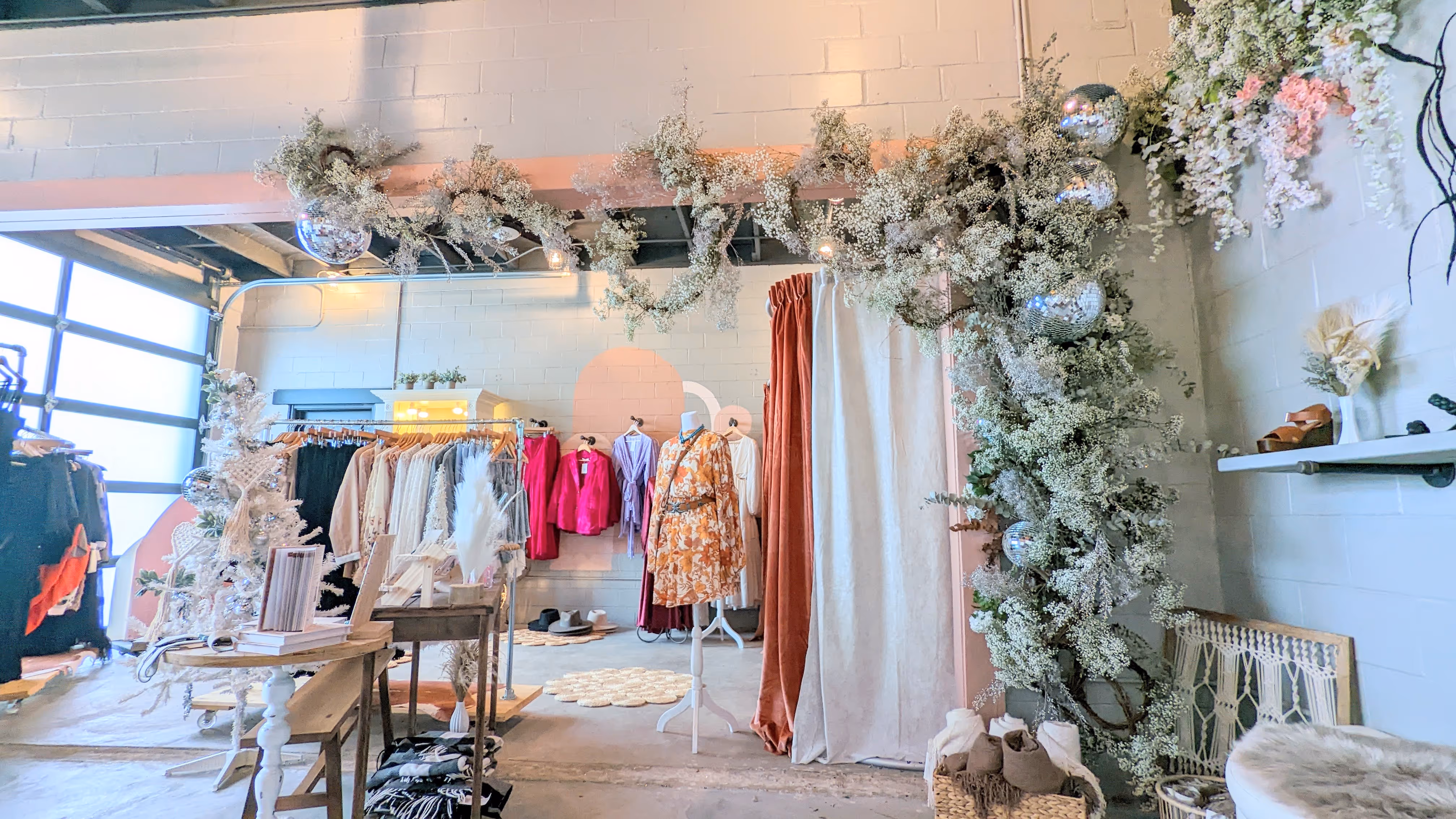 Winter Boutique Installation