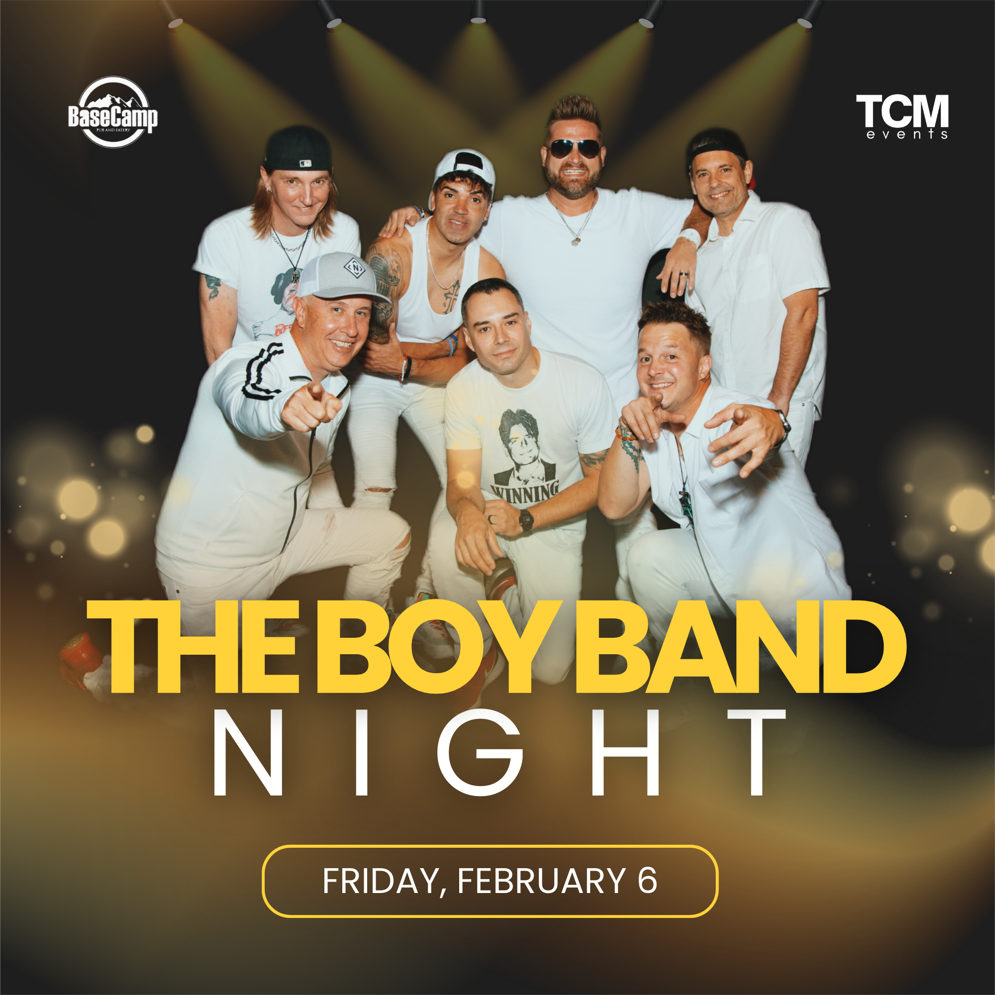 The Boy Band Night Live + Happy Hour 50% off Drinks & Dueling Pianos