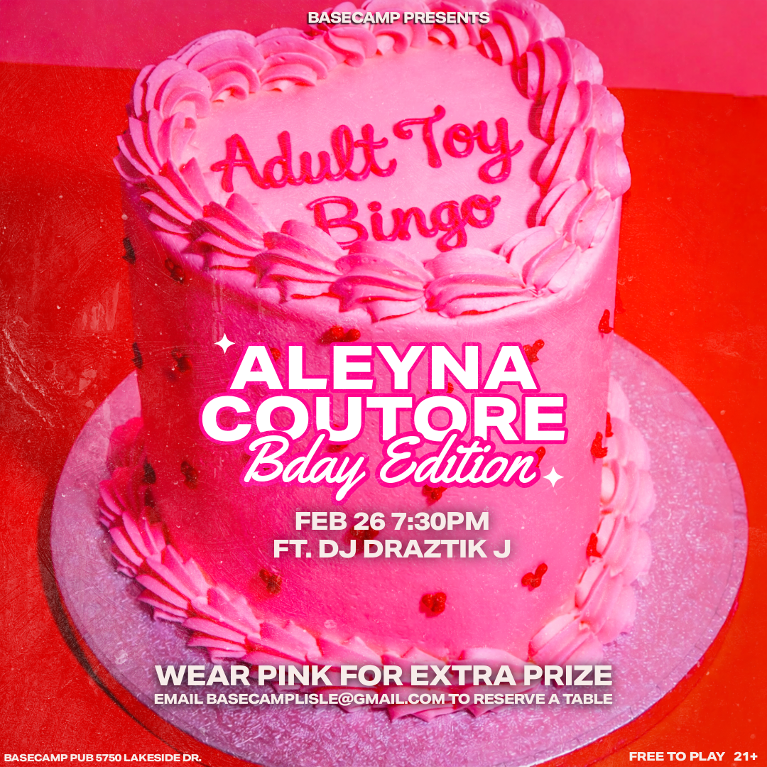 S#X Toy Bingo + DJ Dance Party with Aleyna Couture & Draztik J