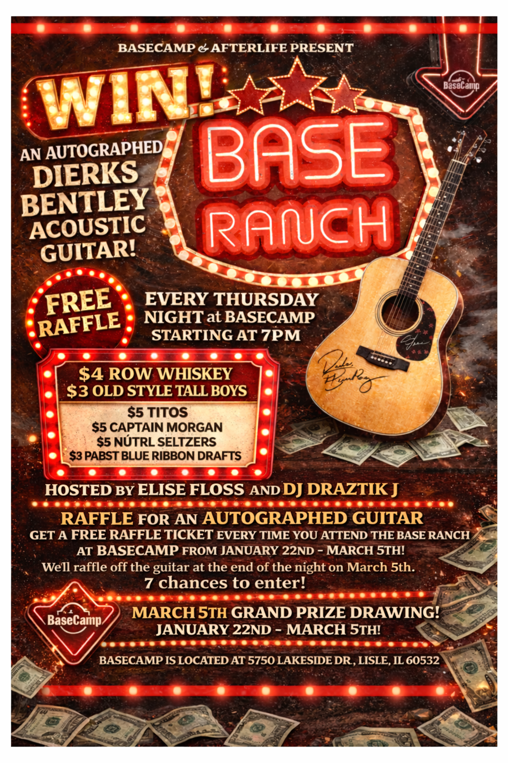 Base Ranch Thursdays!- DJ set by DJ Nox and Beer Pong