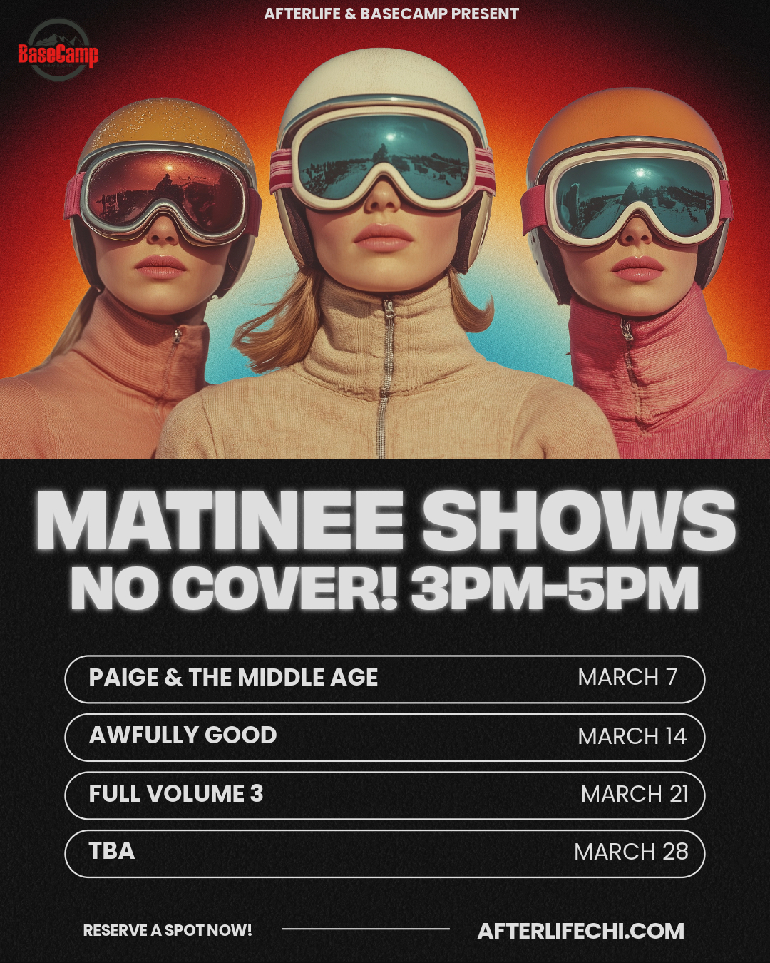 Matinee Show- Paige and The middle age