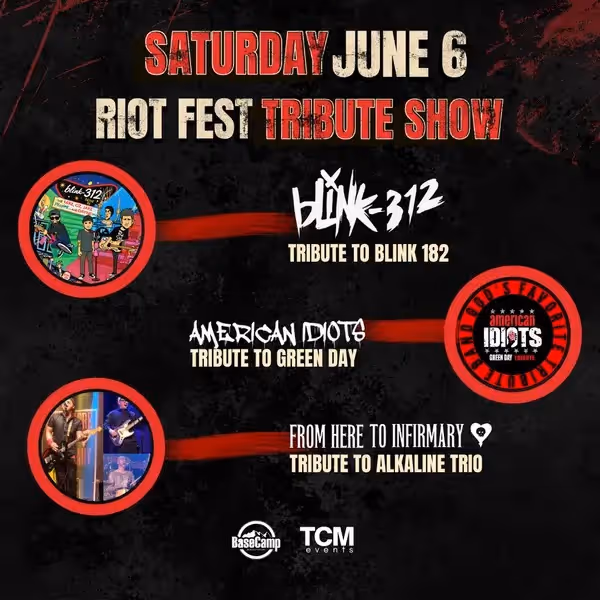 RIOT FEST Tribute: Green Day, Blink 182, and Alkaline Trio