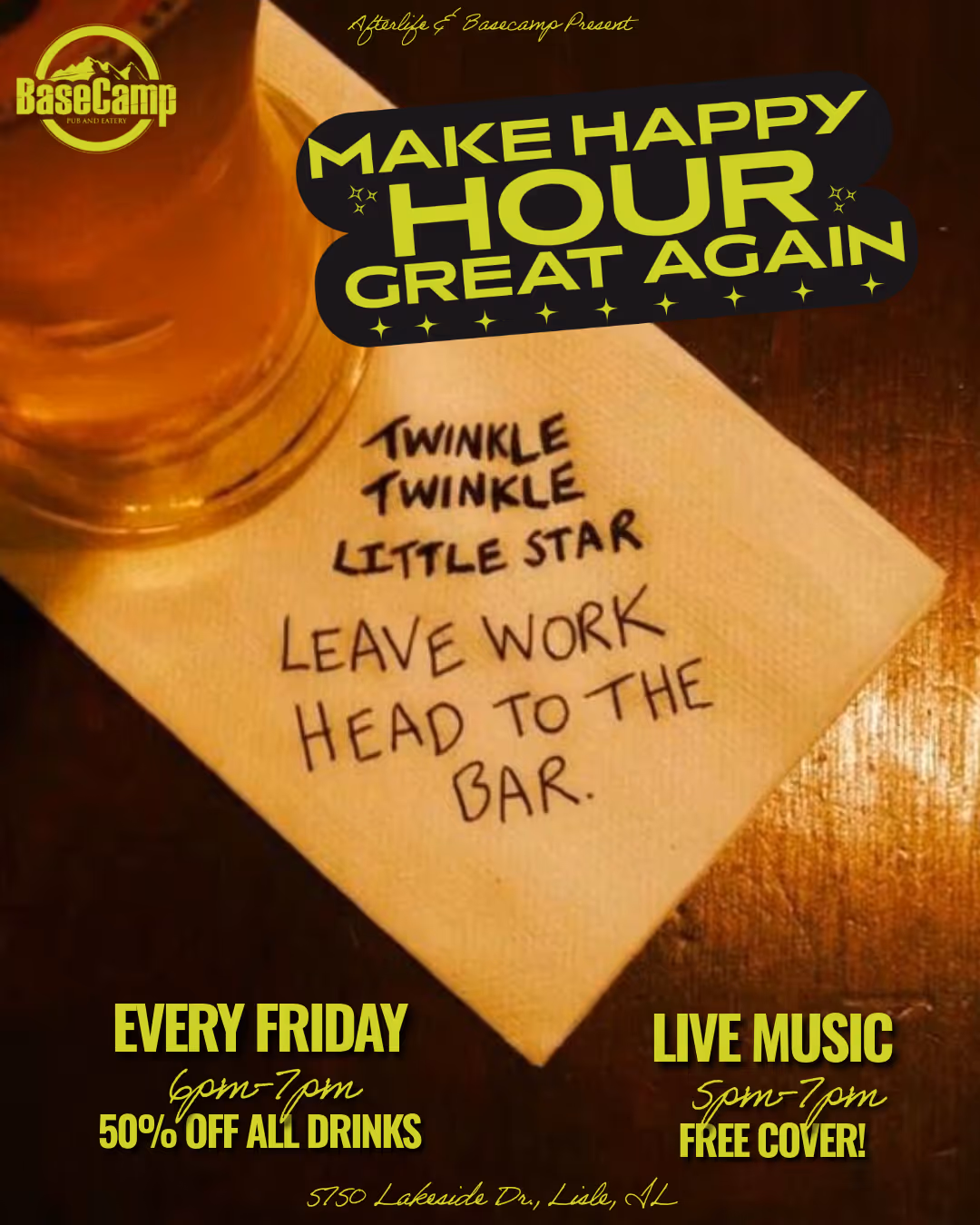 Make Happy Hour Great Again!
