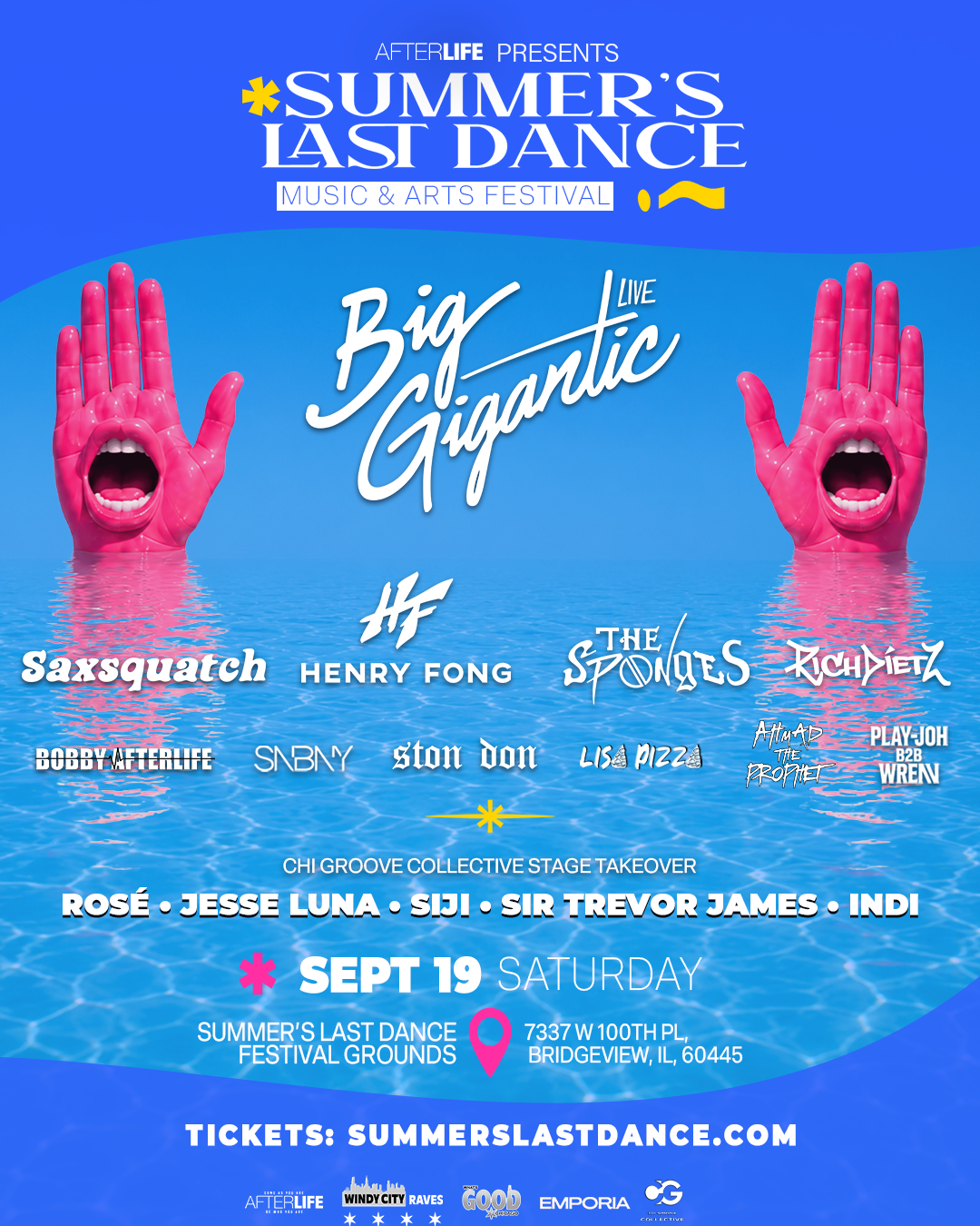 Summer's Last Dance - Sponsorship & Donations