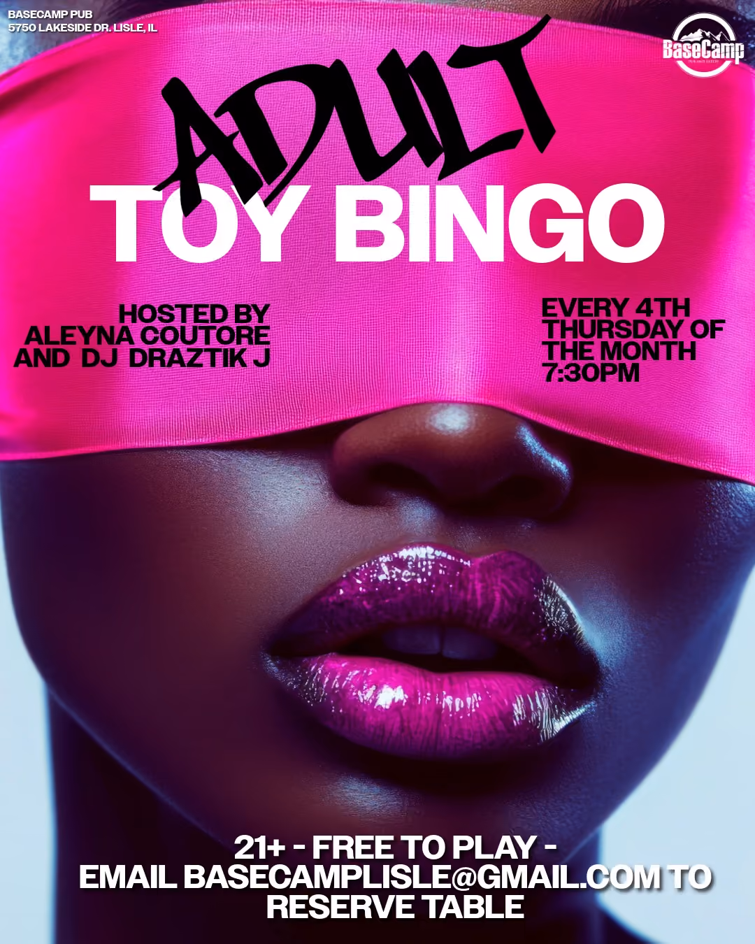 S#X Toy Bingo + DJ Dance Party with Aleyna Couture & Draztik J