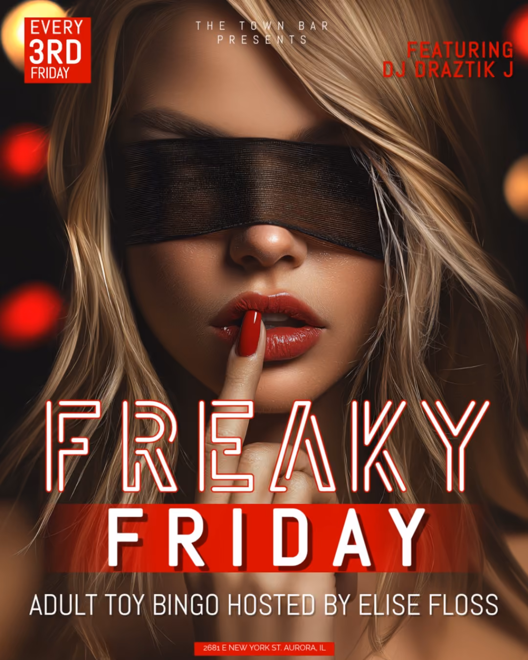 Freaky Friday Adult Bingo