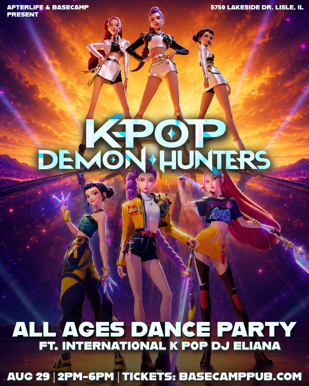 KPOP DEMON HUNTERS: ALL AGES DANCE PARTY FT DJ ELIANA