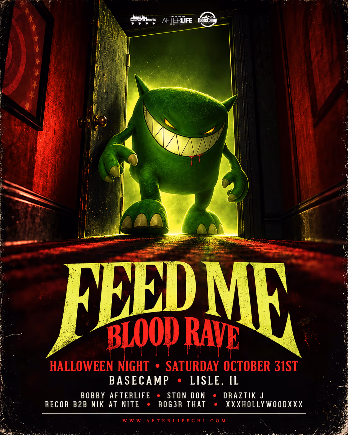 Halloween Night Blood Rave Ft. Feed ME