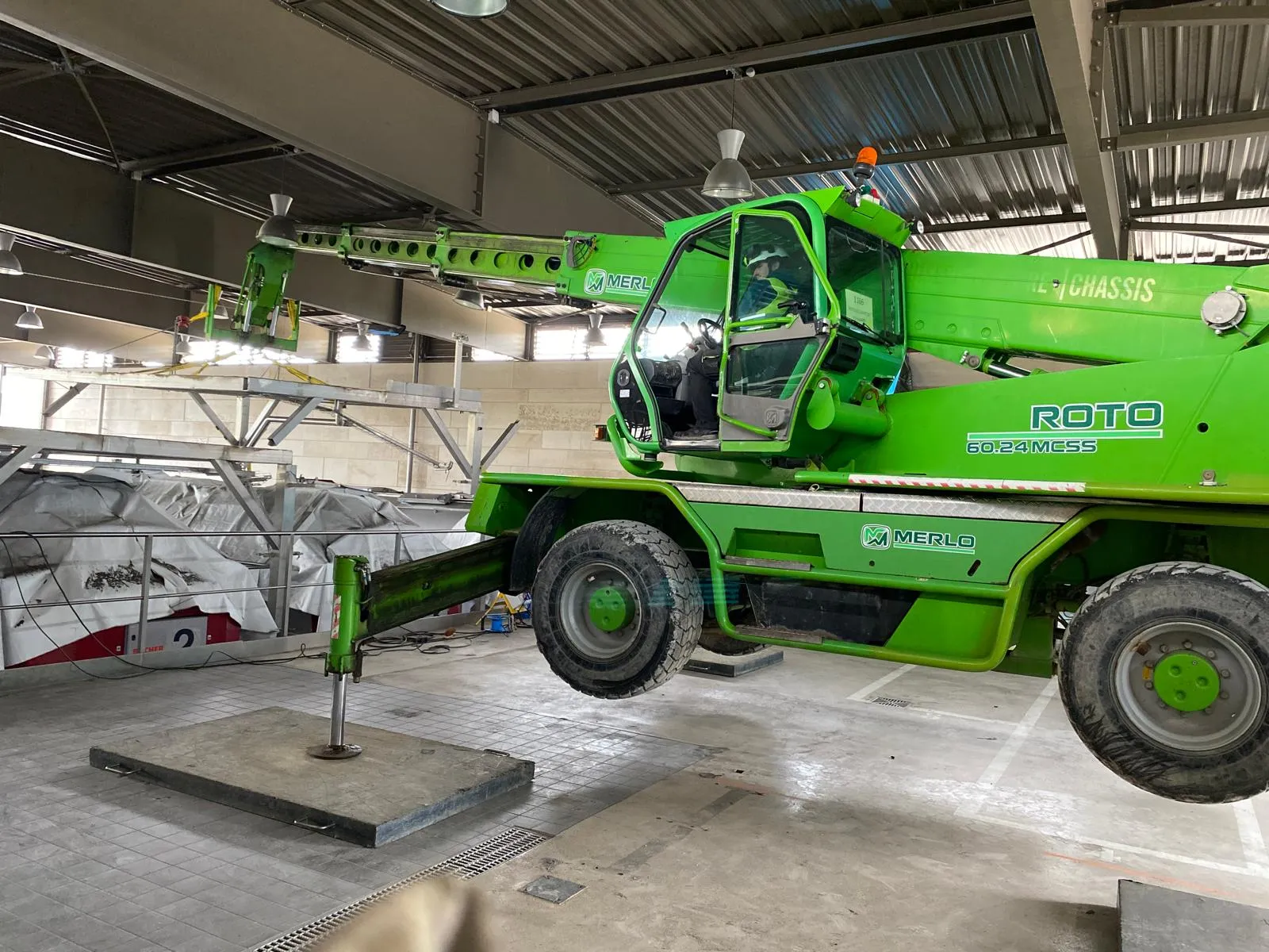 démontage passerelle
