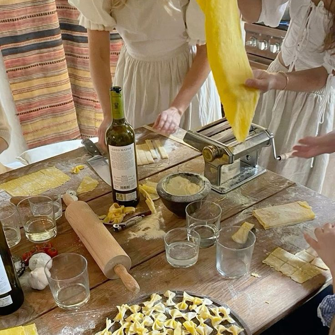 Pasta Cooking Class  At The Villa