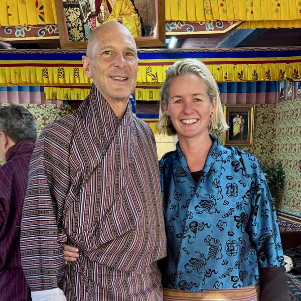 Samantha Gadd and Mark Levy