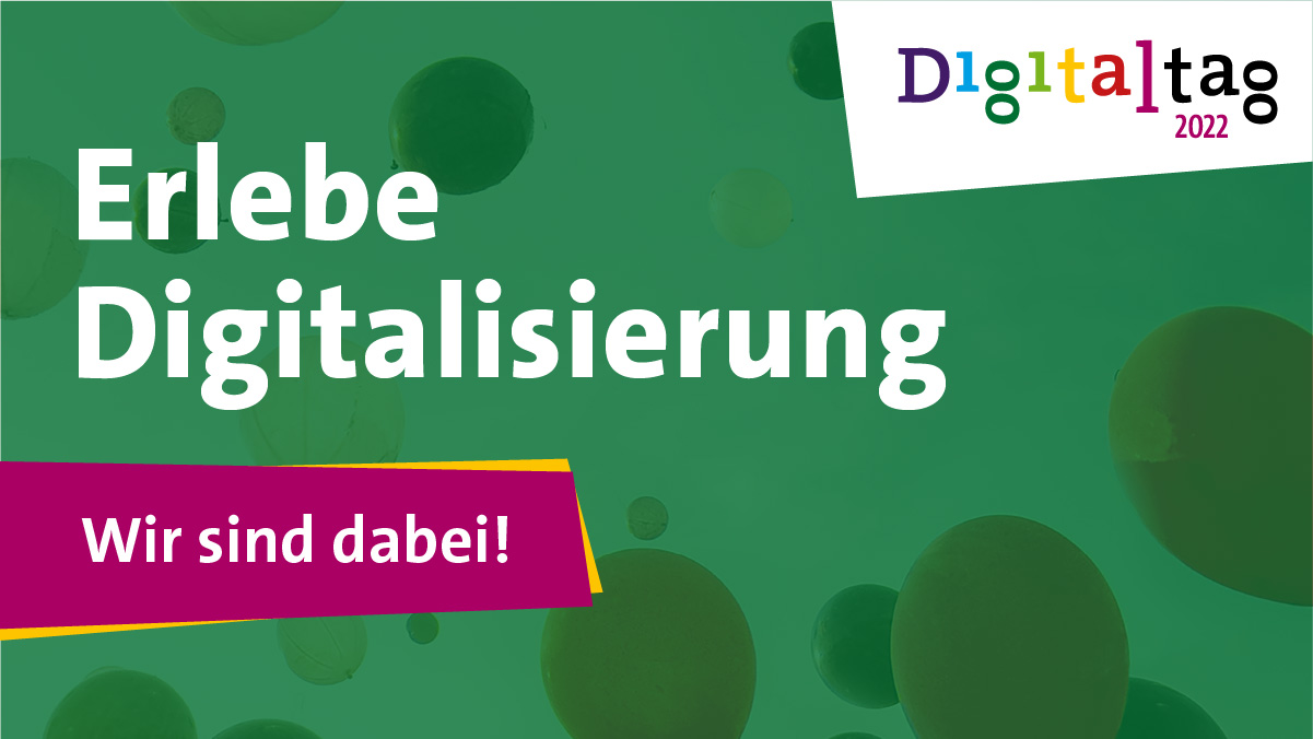 Werbebanner des digitaltages 2022