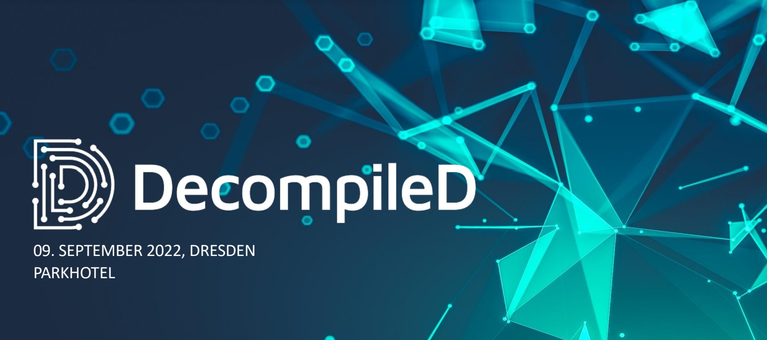 Eckdaten zum DecompileD Event 2022