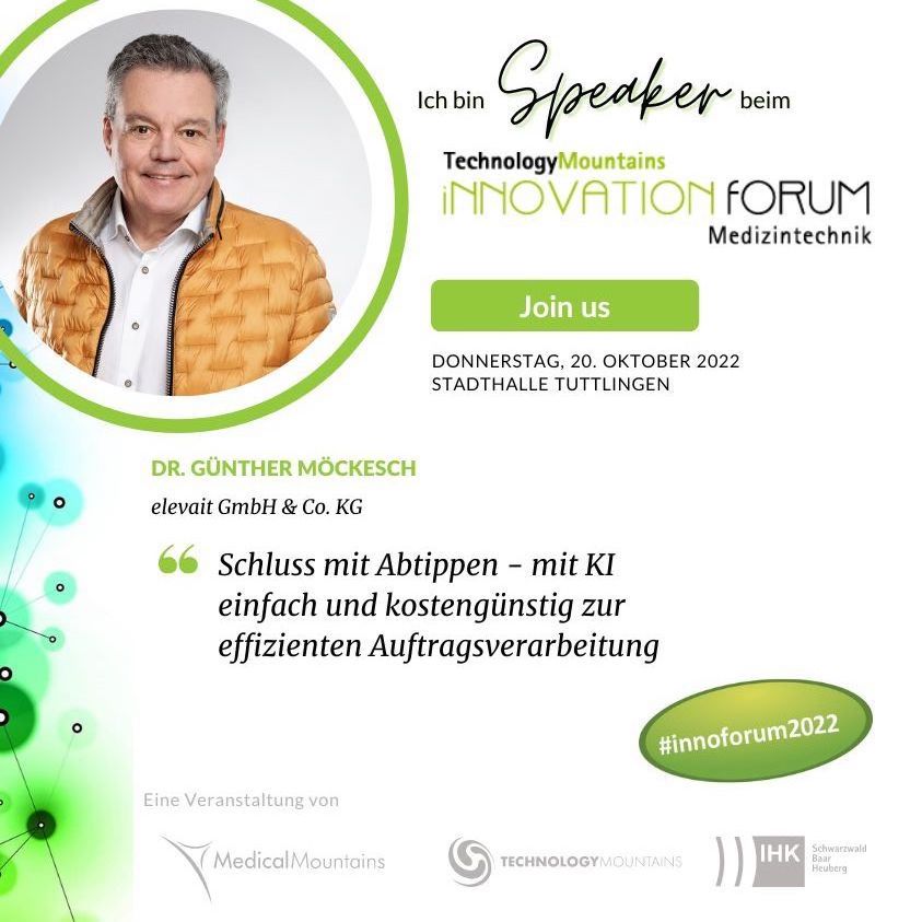 Eckdaten zum Innovationsforum Medizintechnik in Tuttlingen 