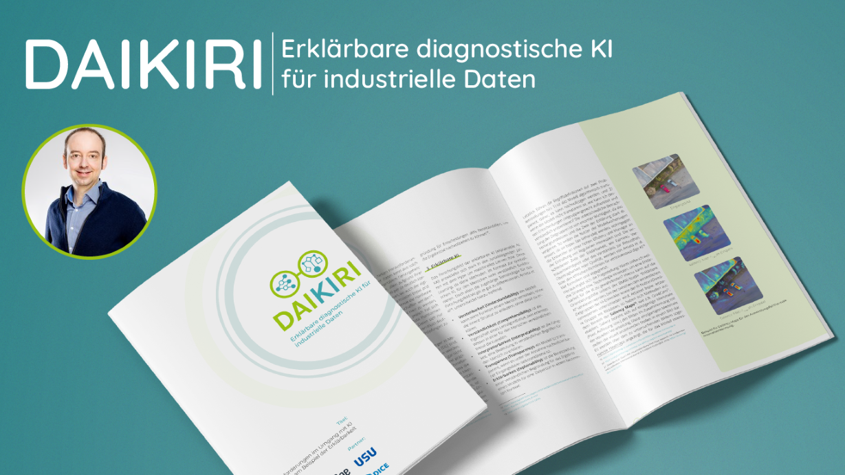 Titelbild des DAIKIRI Blogposts mit Whitepaper Auszug und Martin Voigt.