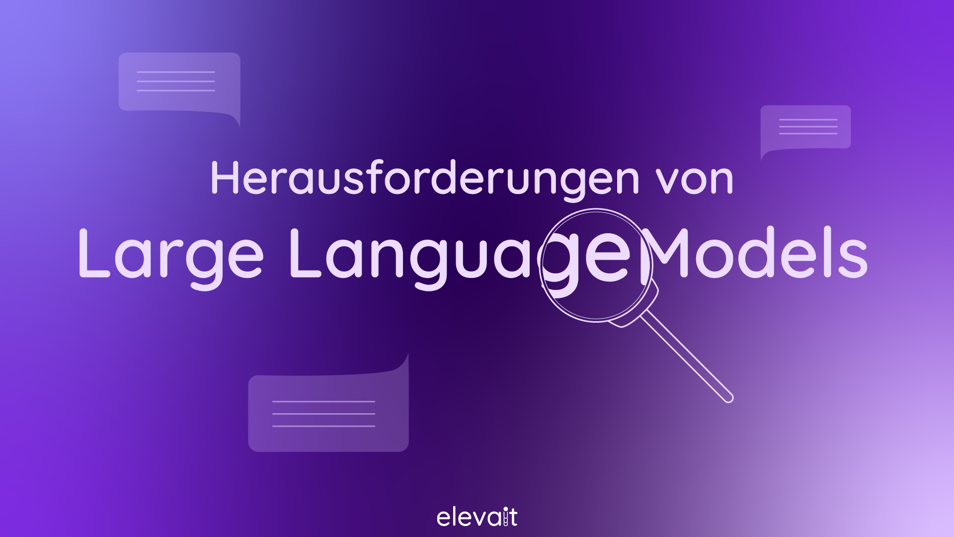 Titelbild zum Thema Large Language Models