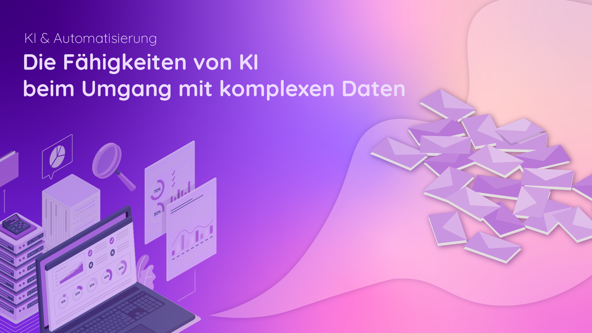 Titelbild Blogbeitrag zur Differenzierung von strukturierten und unstrukturierten Daten