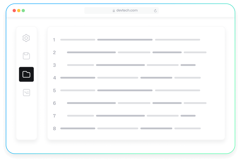 We Are An Agile Team Of Passionate Developers Team Of Developers - Devtech X Webflow Template