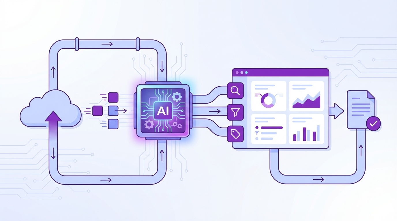 How Revelir AI Operationalizes This End-To-End concept illustration - Revelir AI