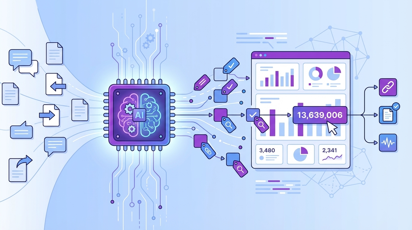 How Revelir AI Automates Full-Coverage Analytics With Verifiable Evidence concept illustration - Revelir AI