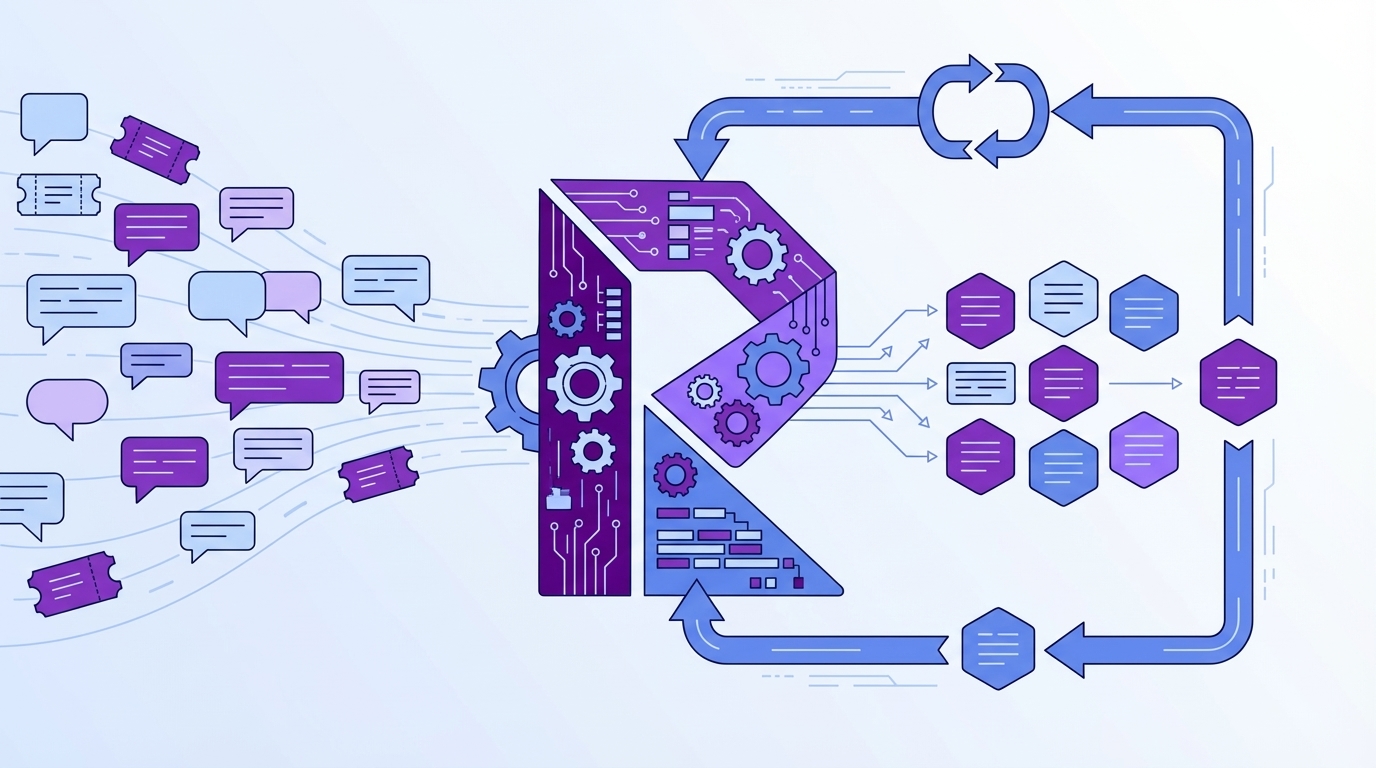 How Revelir AI Operationalizes The Onboarding Feedback Loop concept illustration - Revelir AI