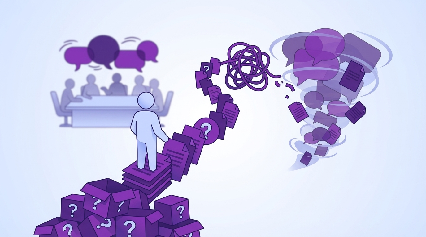 What It Feels Like When Onboarding Goes Sideways concept illustration - Revelir AI