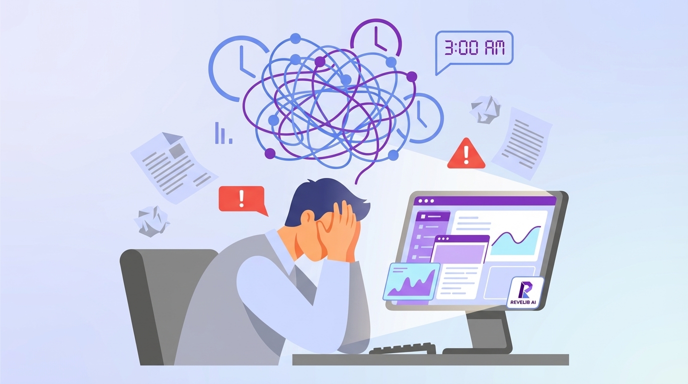 The Human Side Of Risk, And Why It Hurts concept illustration - Revelir AI