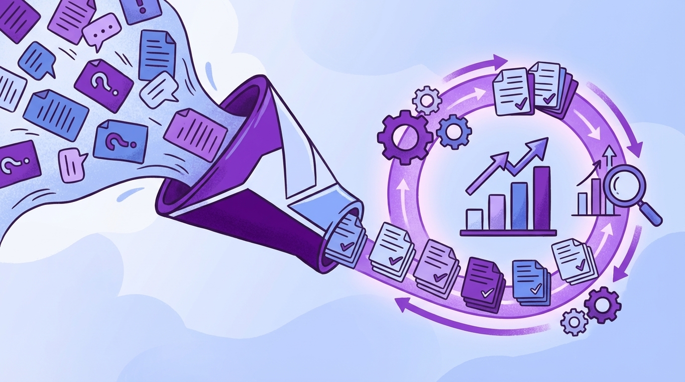 How Revelir AI Powers An Evidence-Backed Prioritization Loop concept illustration - Revelir AI