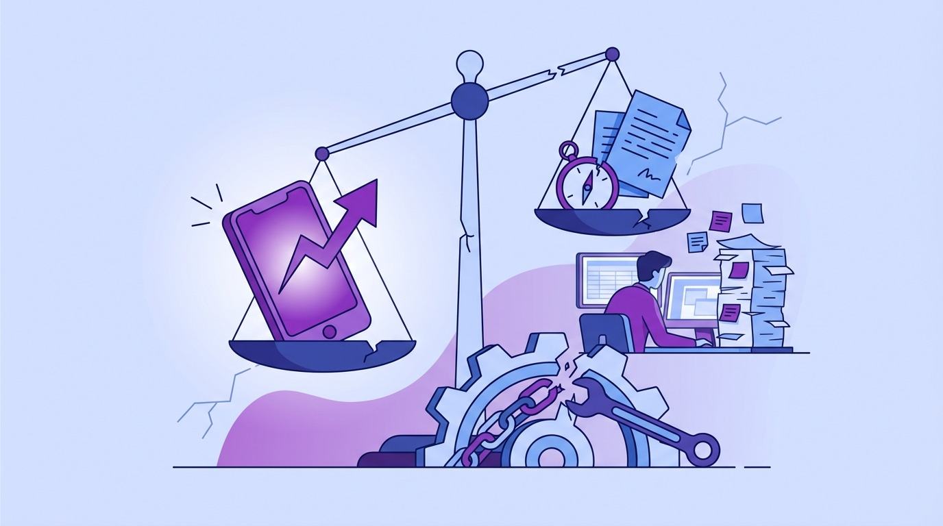 When Skewed Signals Break Trust And Momentum concept illustration - Revelir AI