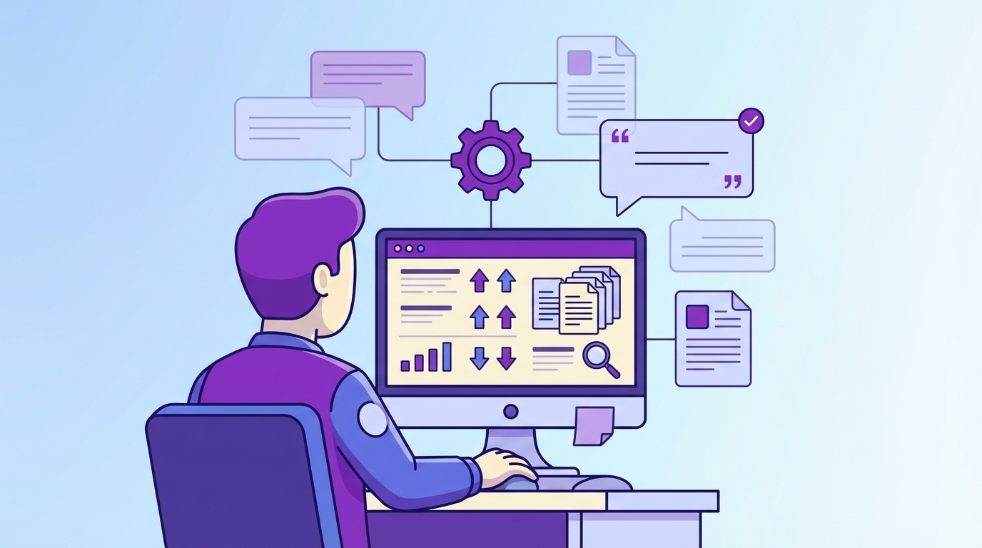 How Revelir AI Supports Auditable Churn Scoring And CSM Workflows concept illustration - Revelir AI