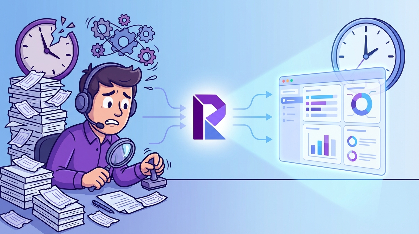 The Hidden Time Tax Of Support Analytics (And How To Avoid It) concept illustration - Revelir AI