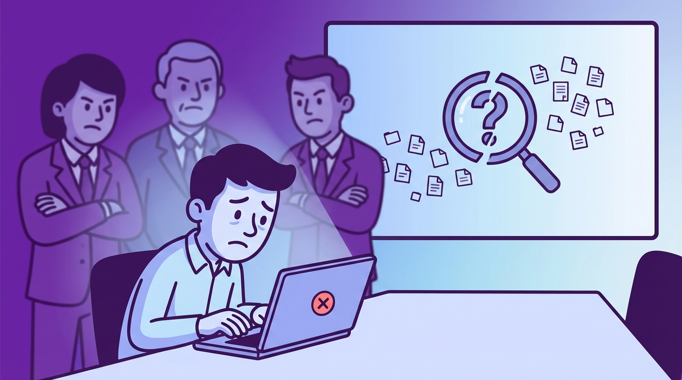 When Search Fails During An Escalation, Everyone Feels It concept illustration - Revelir AI