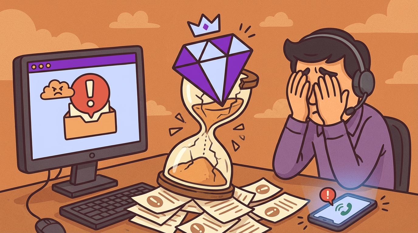 What It Feels Like When High‑Value Accounts Slip Past Your SLA concept illustration - Revelir AI