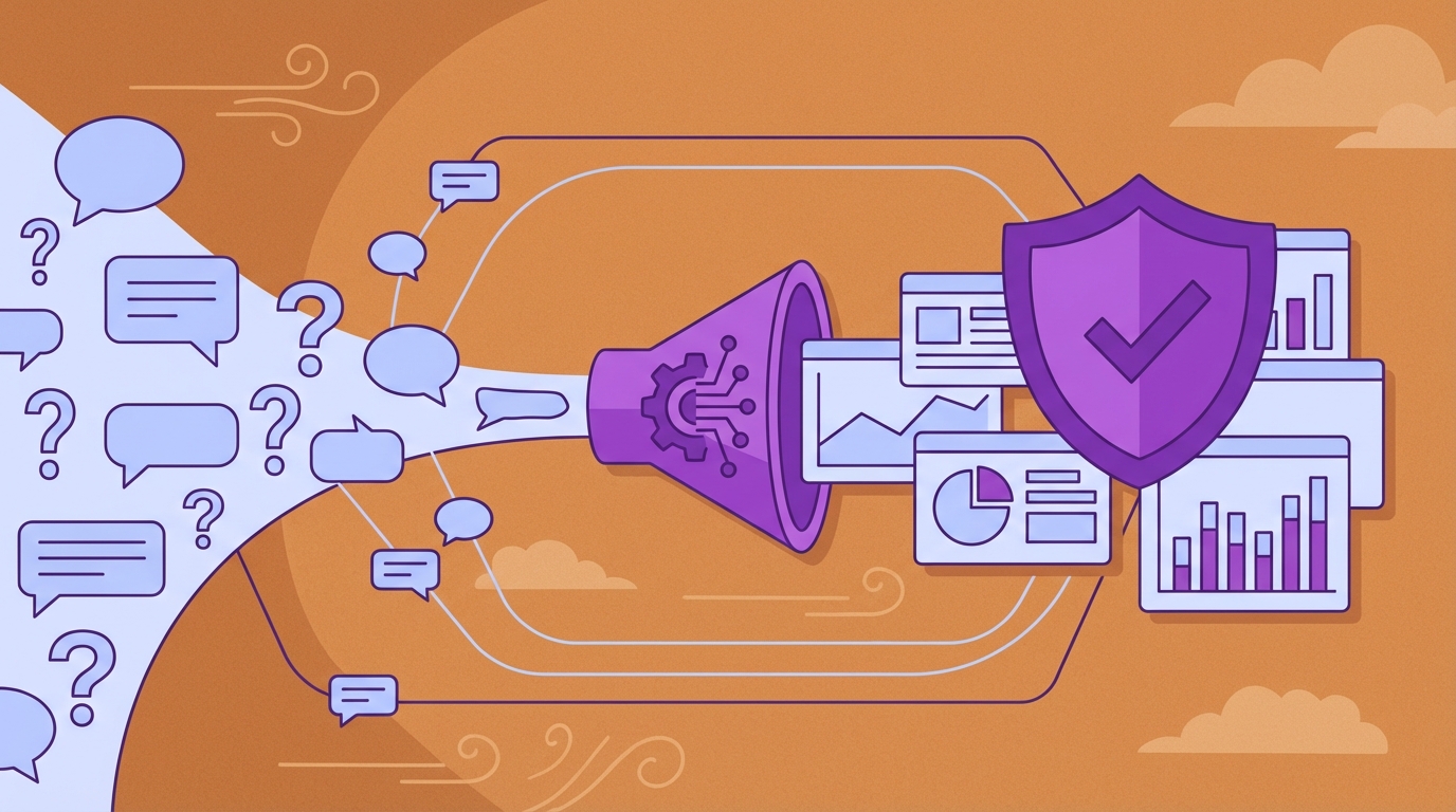 How Revelir Turns Conversations Into Metrics You Can Defend concept illustration - Revelir AI