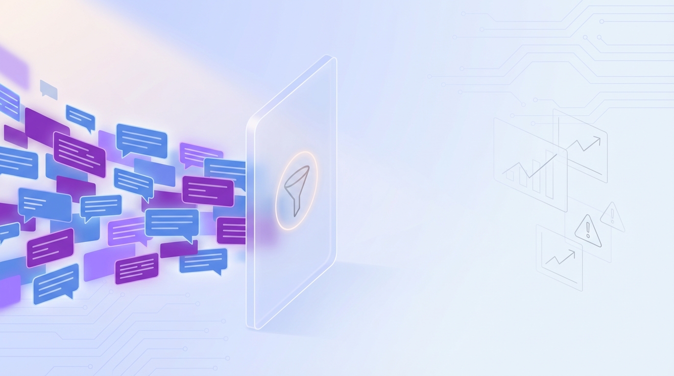 Most teams aren't analyzing customer support conversations concept illustration - Revelir AI