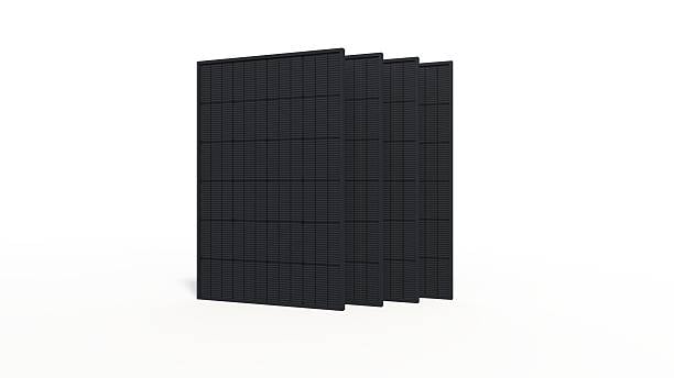 Premium black solar panels