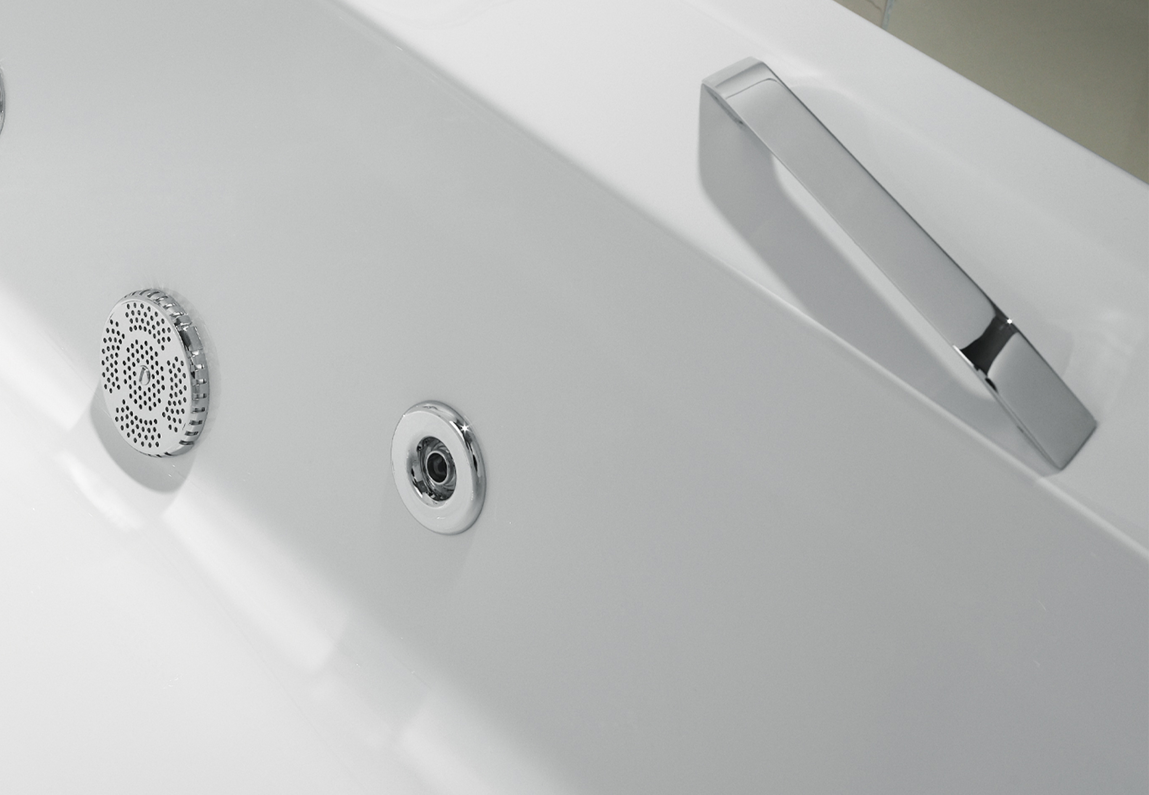 Chrome grab handles
