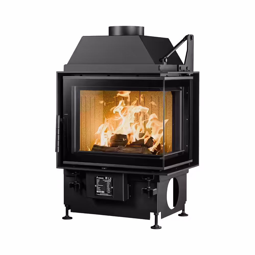 Innfelt peis Quattro 50 R Open Side A.caminetti 1