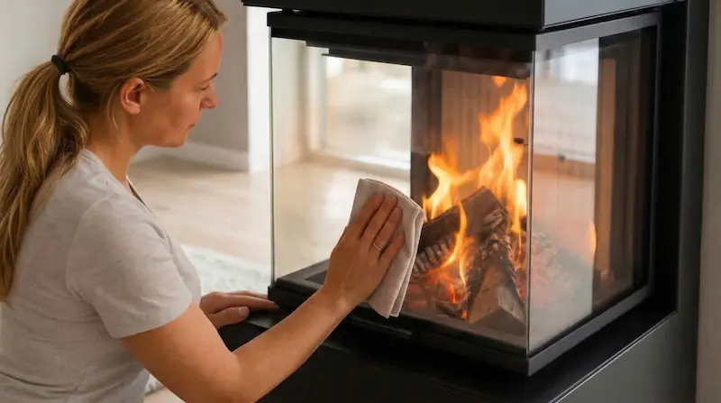 Så underhåller du din kamin