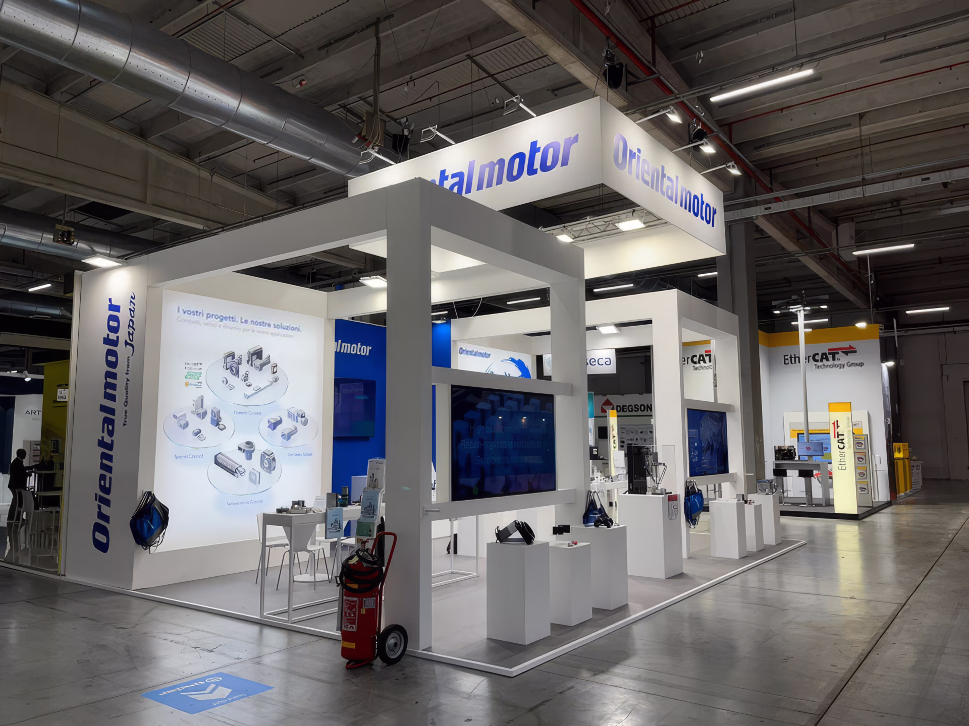 Immagine di progetto di un Allestimento fieristico realizzato da Artes International Group 