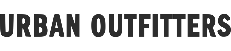 Urban Outfitters logo text in bold uppercase letters.