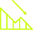 Icon showing a descending bar chart with a downward trending arrow.