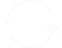 Circular arrow icon representing a cycle or refresh action.