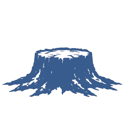 Silhouette Icon of a tree