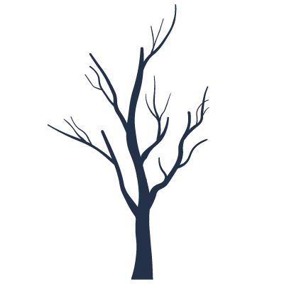 Silhouette Icon of a tree