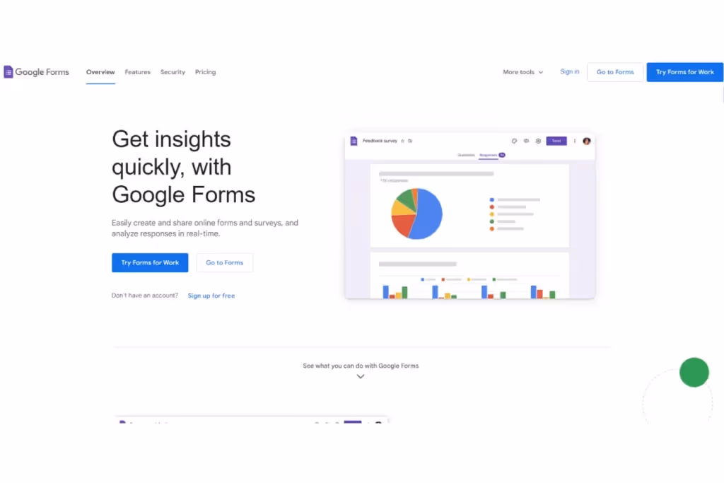 Google-Form Homepage