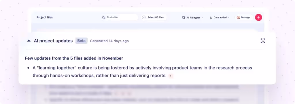 get ai-generated project summaries with marvin