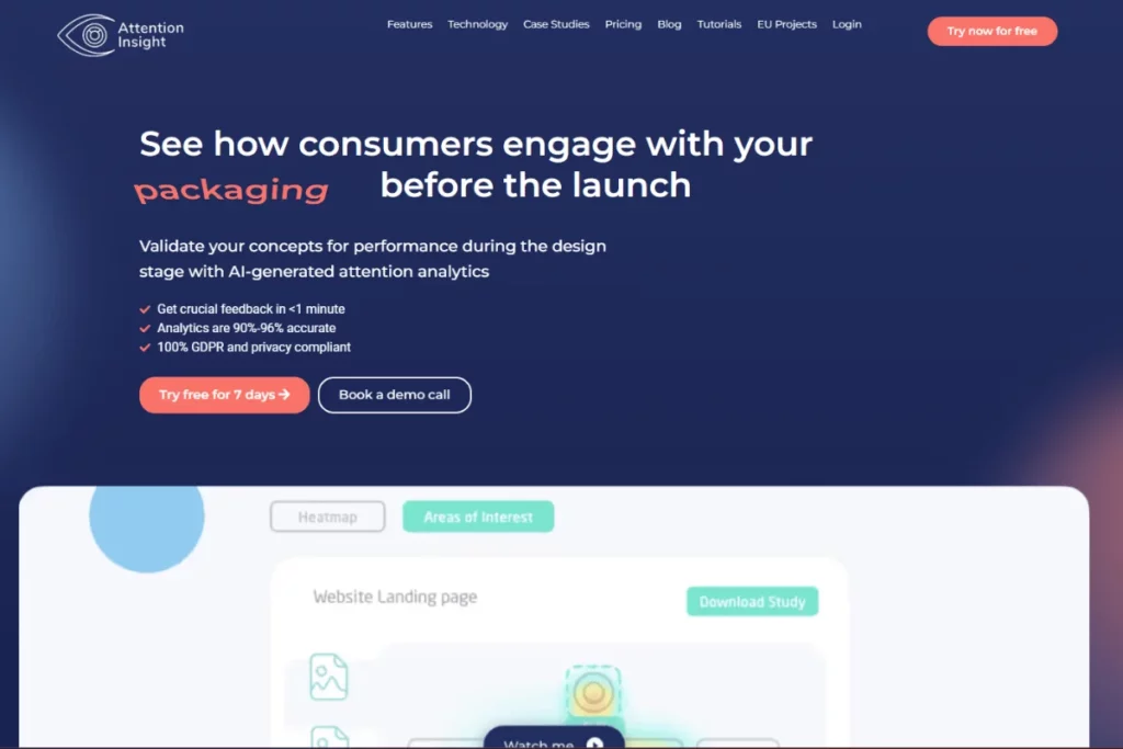 Attention Insight Homepage